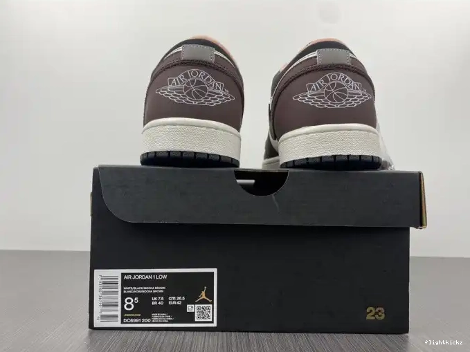 Low Mocha 1 Jordan Air DC6991-200 0705